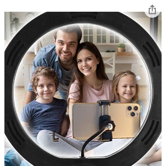 NIB U-Stream home streaming studio with 10” light and tripod. - Picture 5 of 8